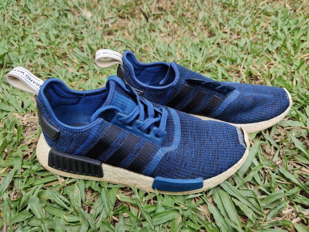 Adidas NMD Mystery Blue Men s Fashion Footwear Sneakers on Carousell