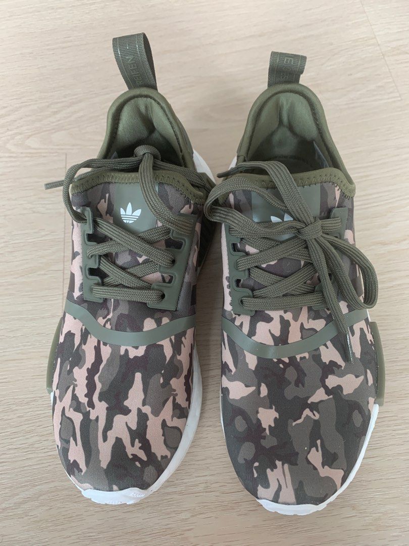 Adidas NMD R1 Duck Camo Women s Fashion Footwear Sneakers on