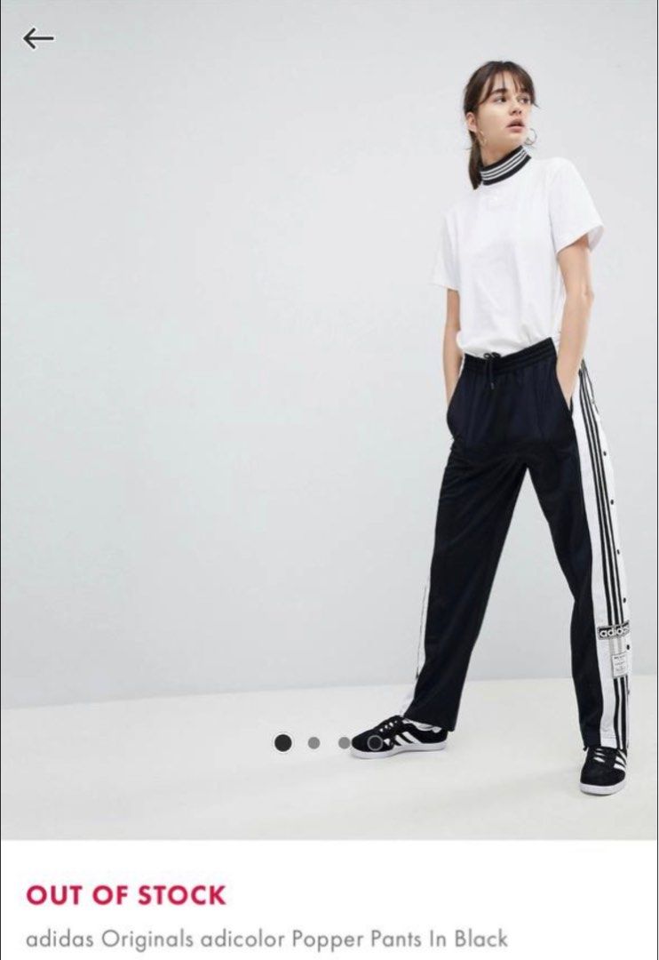 Women - Popper Pants - Adidas Originals | JD Sports UK