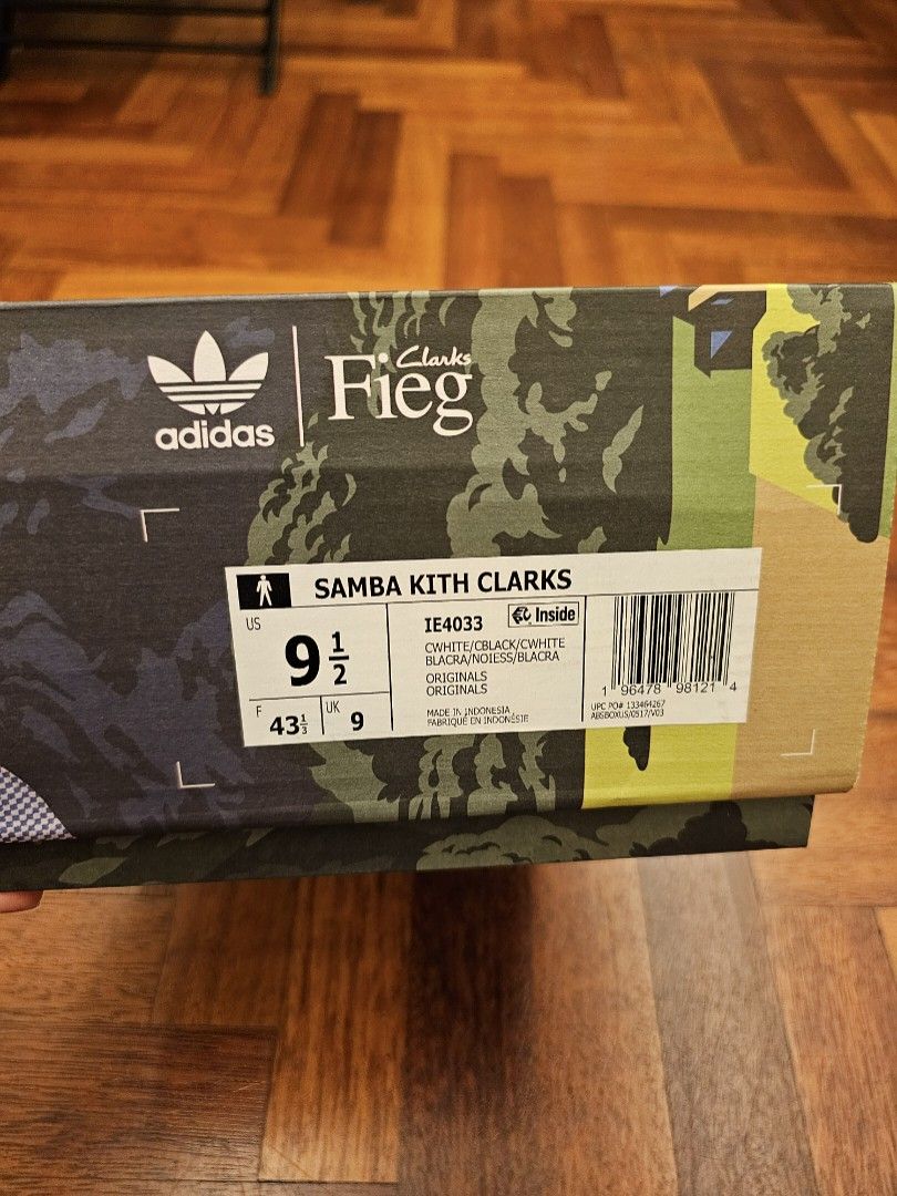 Adidas x Clarks x Kith 8th Street Samba Kithmas, Men's Fashion, Footwear,  Sneakers on Carousell
