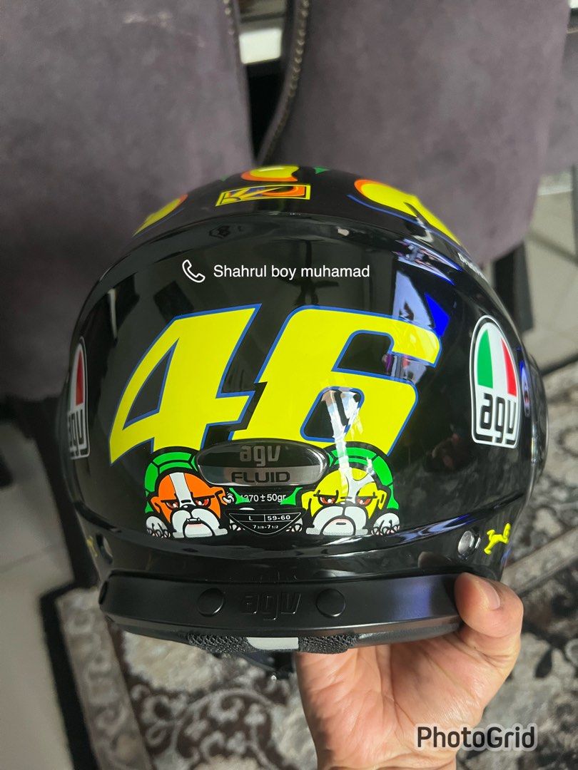 Agv fluid tartaruga, Motorbikes on Carousell