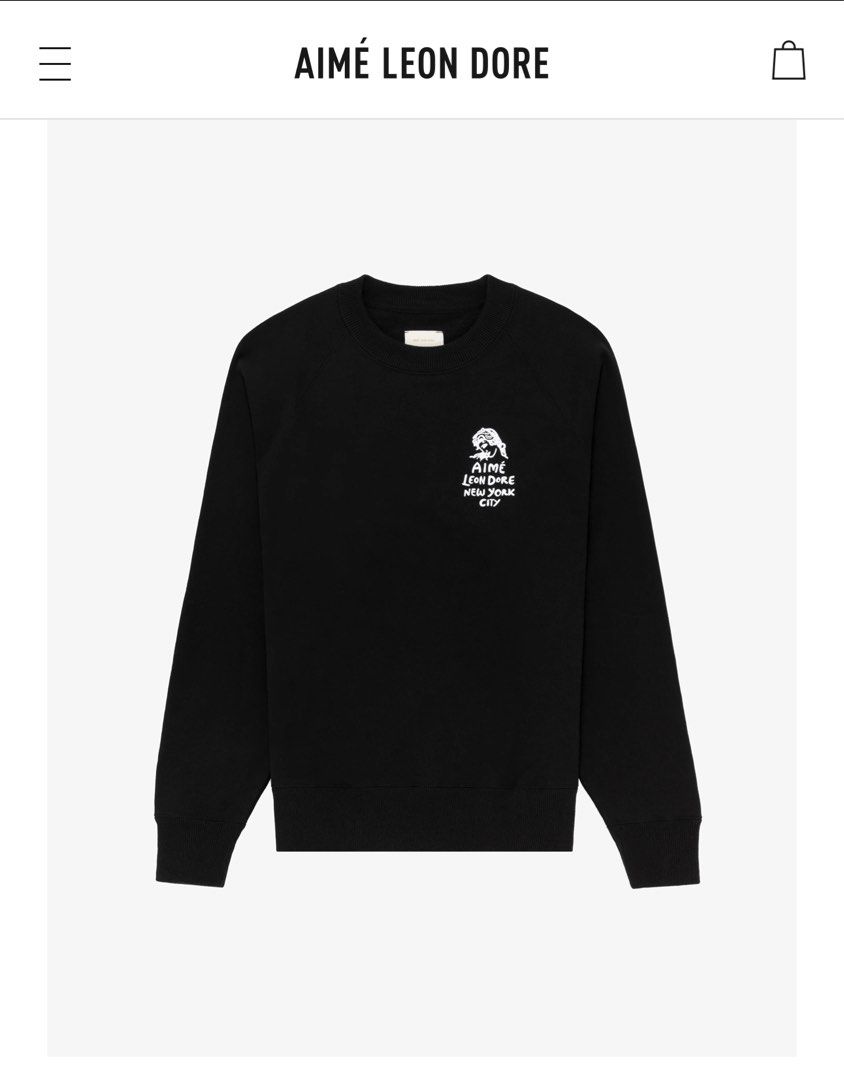 Aimé leon dore logo crew sweat sales