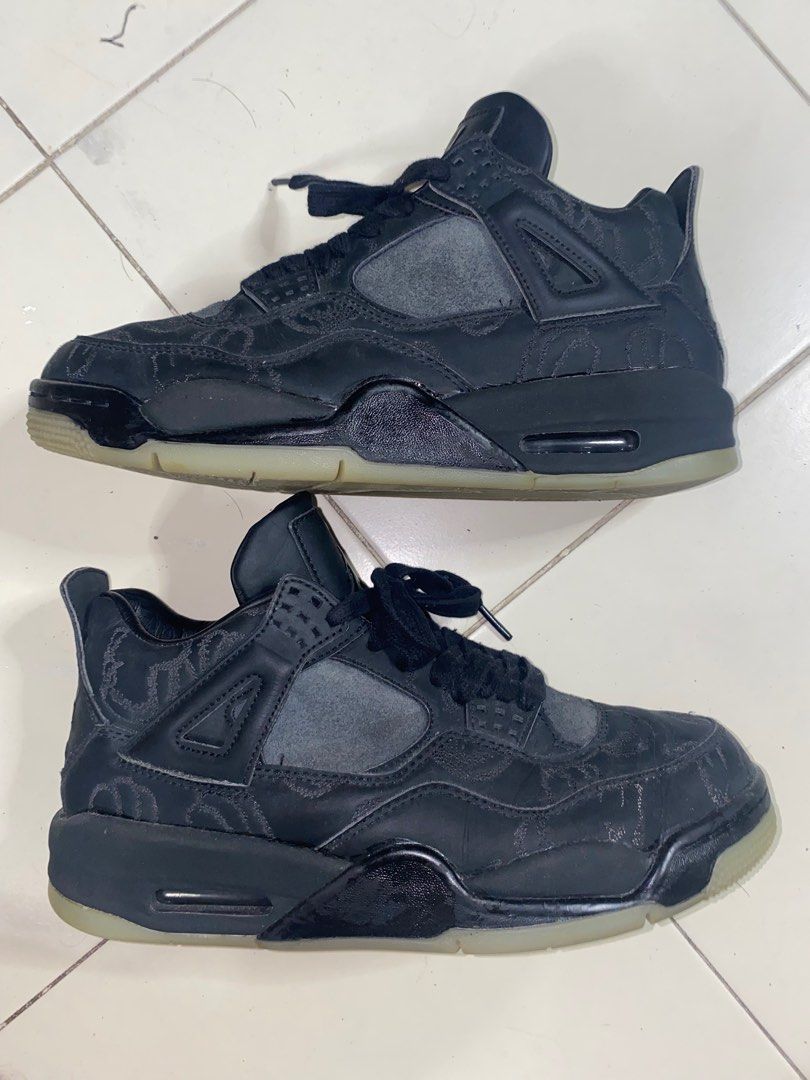 Jordan 4 kaws black shop