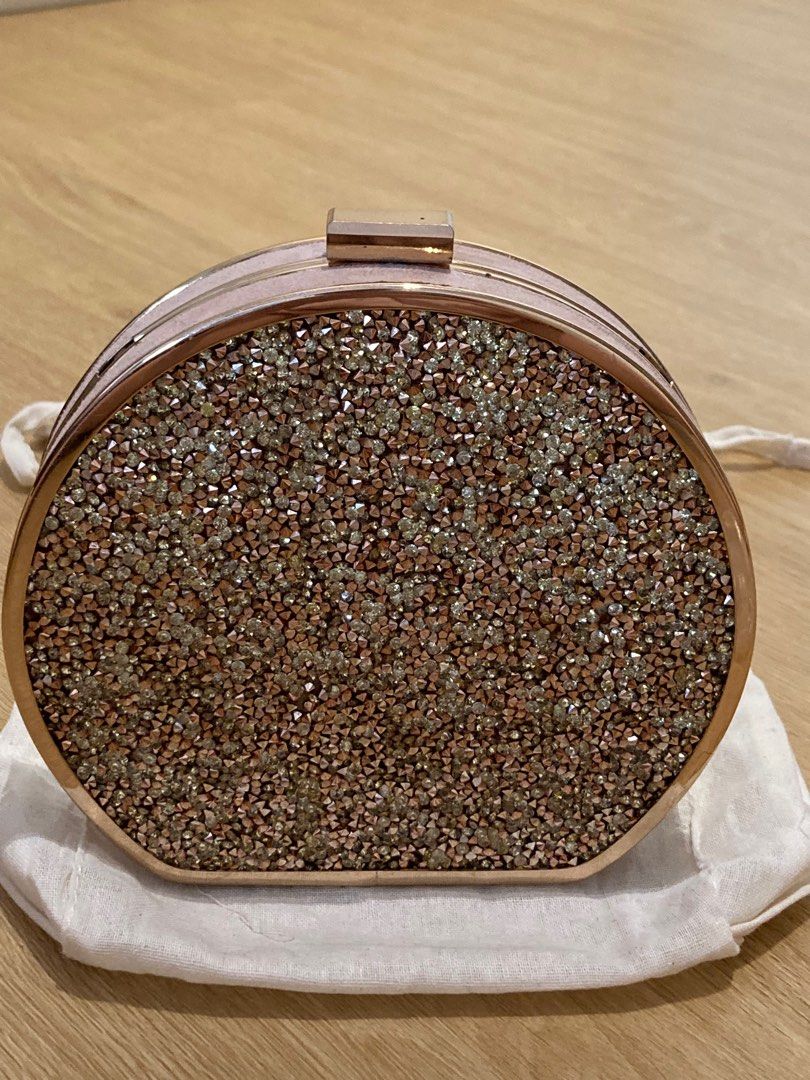 Aldo jewel encrusted clutch crossbody bag