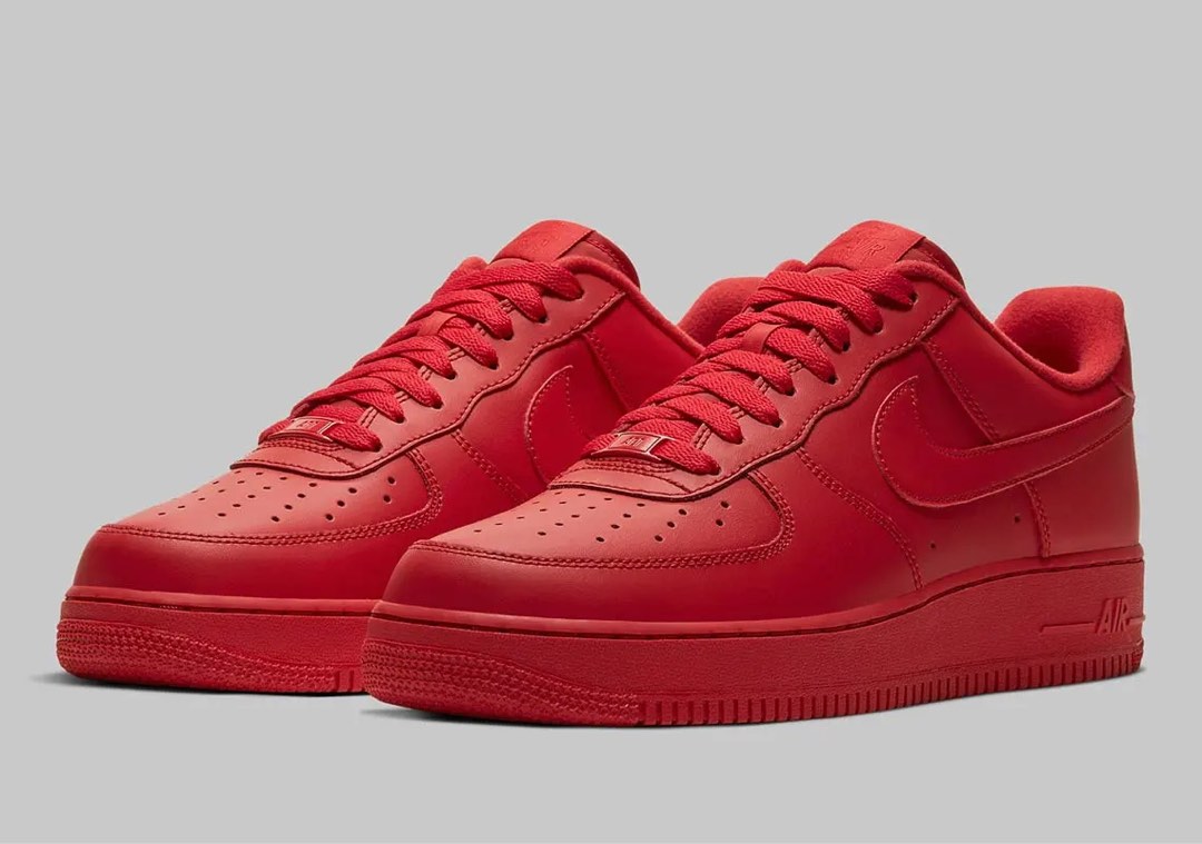 All online red nikes