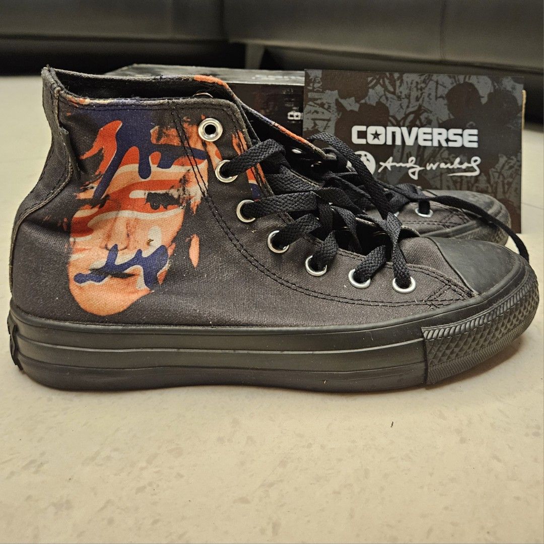 Andy Warhol Chuck Taylor High Cut Women s Fashion Footwear
