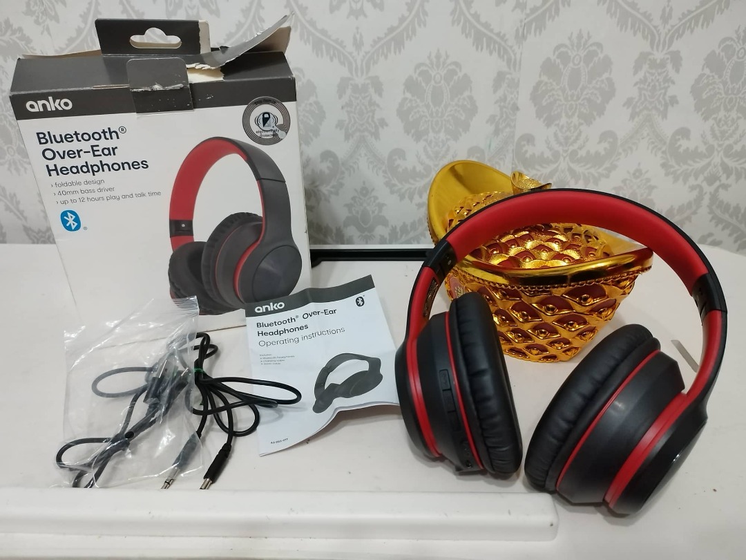 Anko bluetooth shop headphones instructions