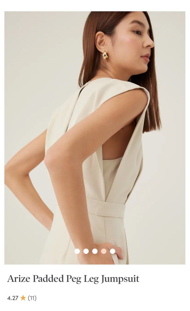 Peg leg jumpsuit discount