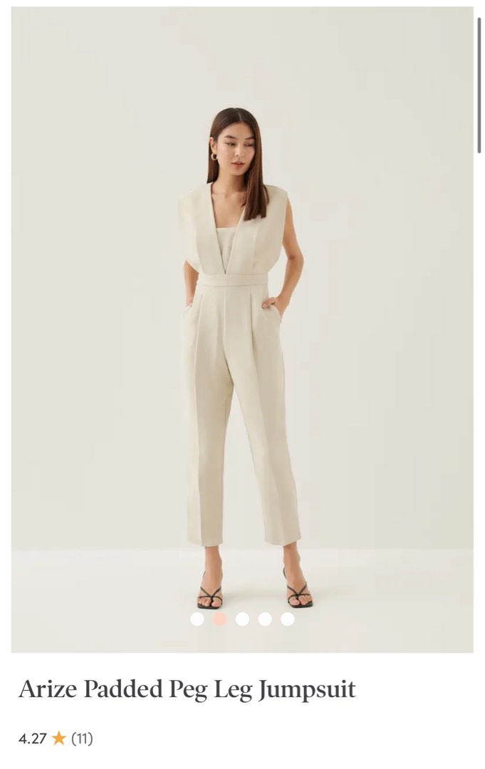 Peg sales leg jumpsuit