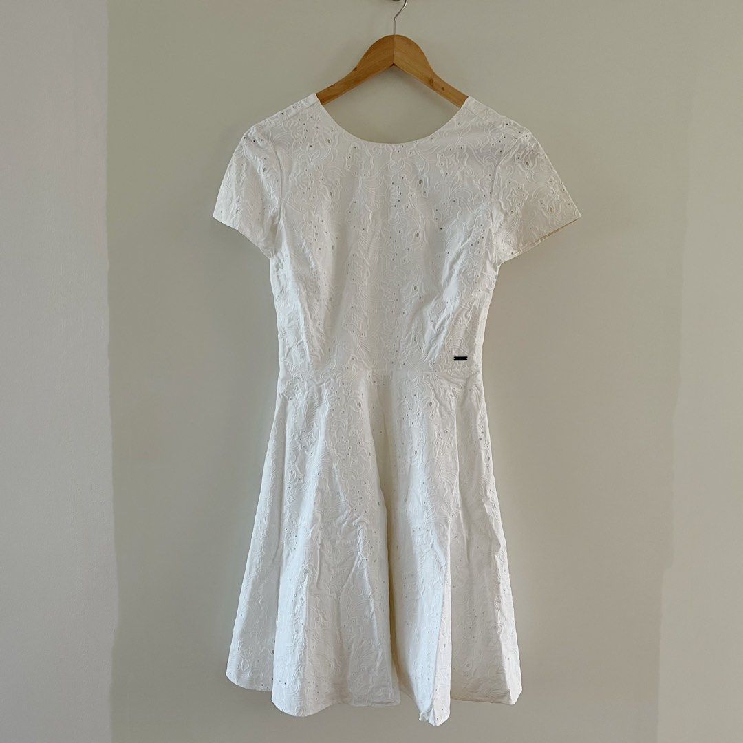 Armani Exchange White dress, Women's Fashion, Dresses & Sets, Dresses on  Carousell