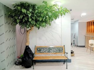 Artificial Big Green Tropical Tree | 8 feet