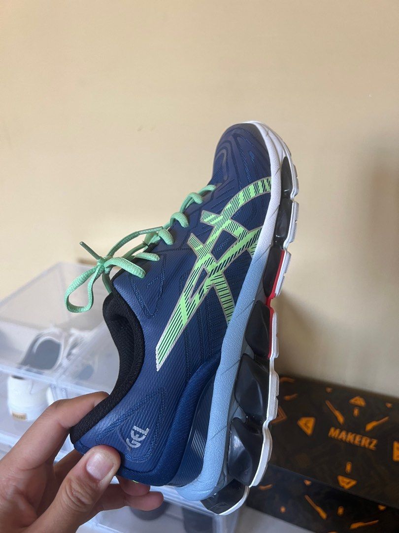 Asics Gel Quantum 360 VI Mens Navy Trainers Sports Equipment