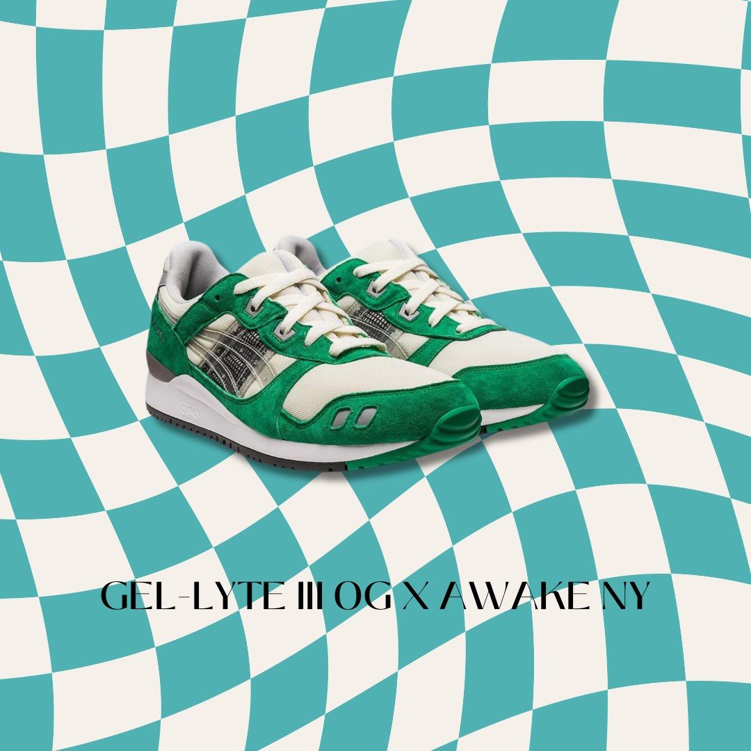 Asics awake green deals