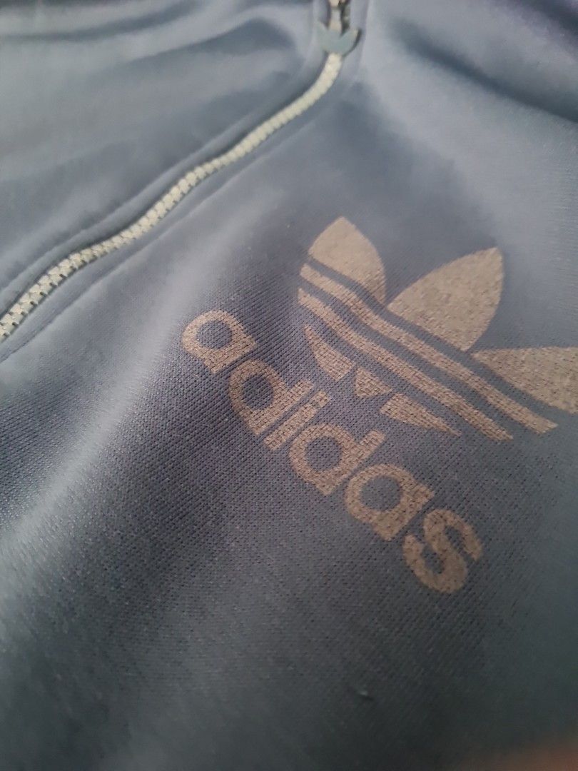 Adidas jacket store black gold