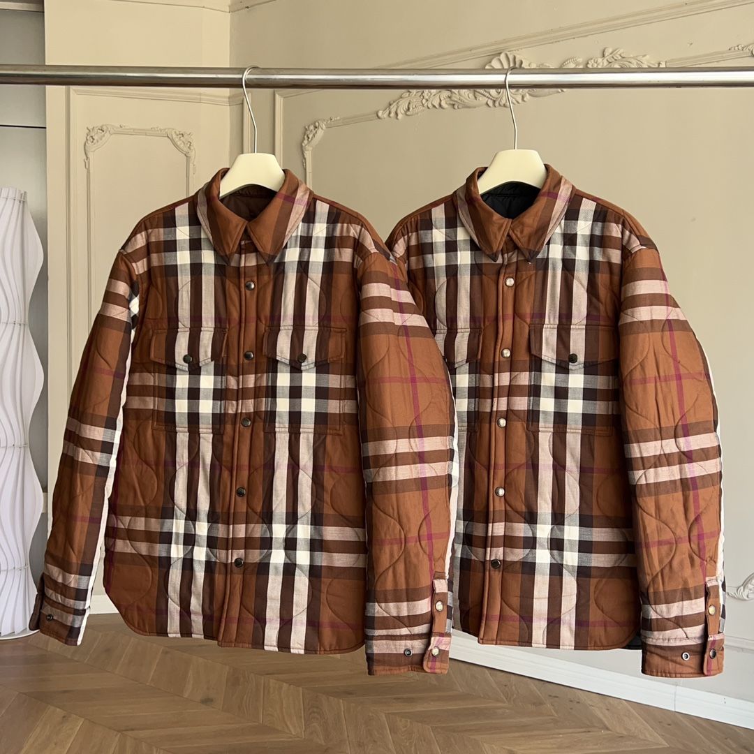 Burberry plaid jacket new arrivals