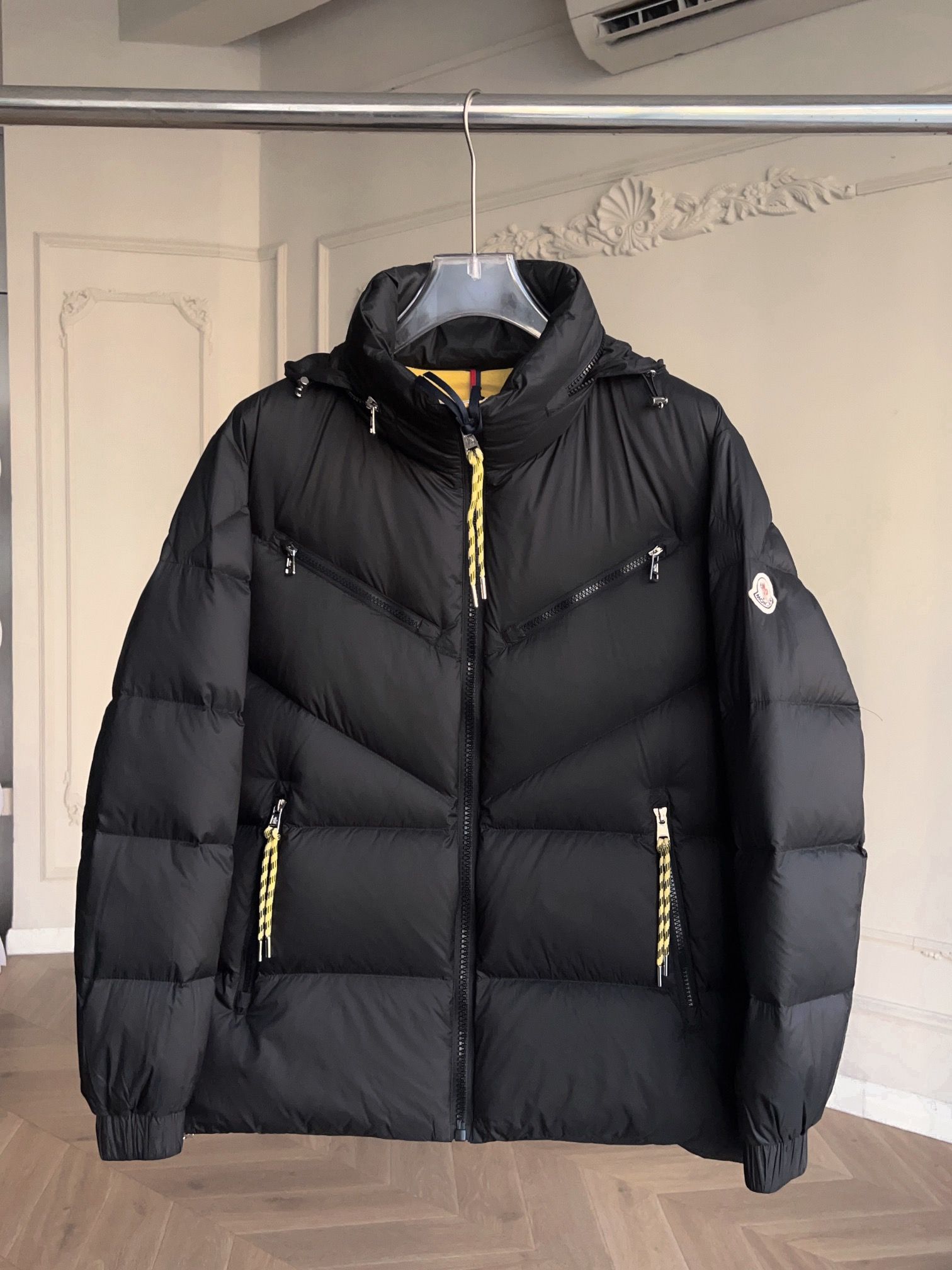 Authentic moncler Hidden Hooded Stand up Collar Thickened Down Puffer Jacket Luxury Apparel on Carousell