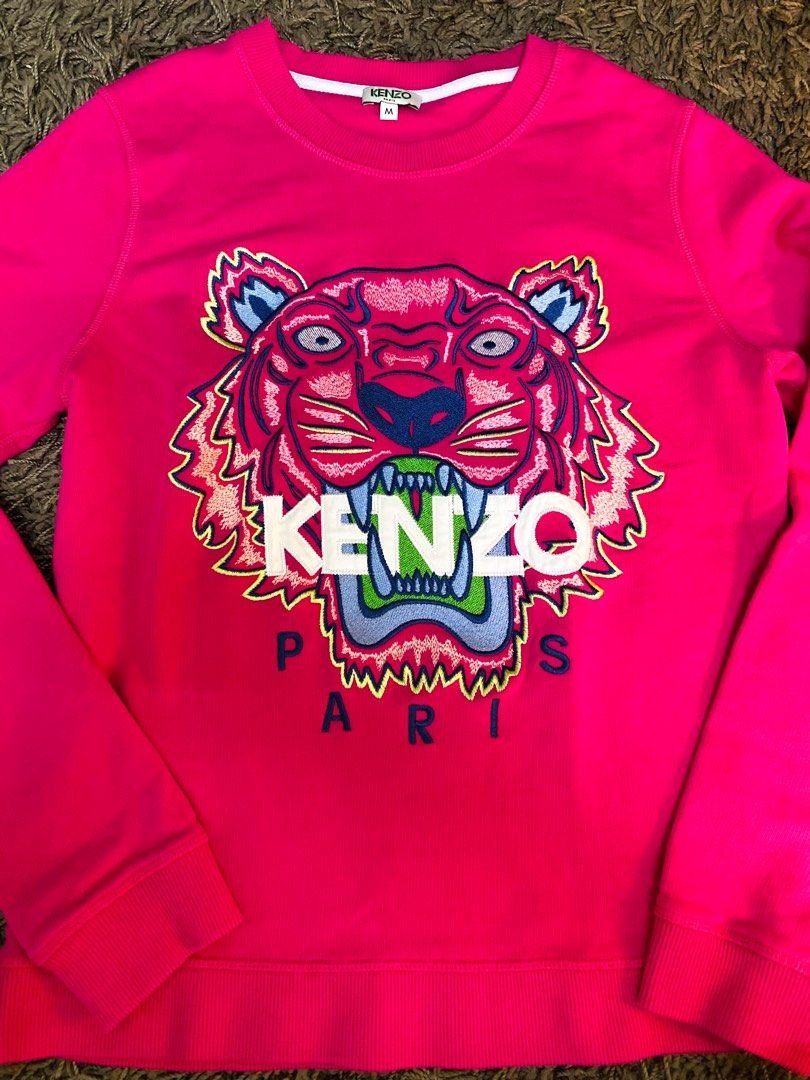 Kenzo pink hotsell jumper