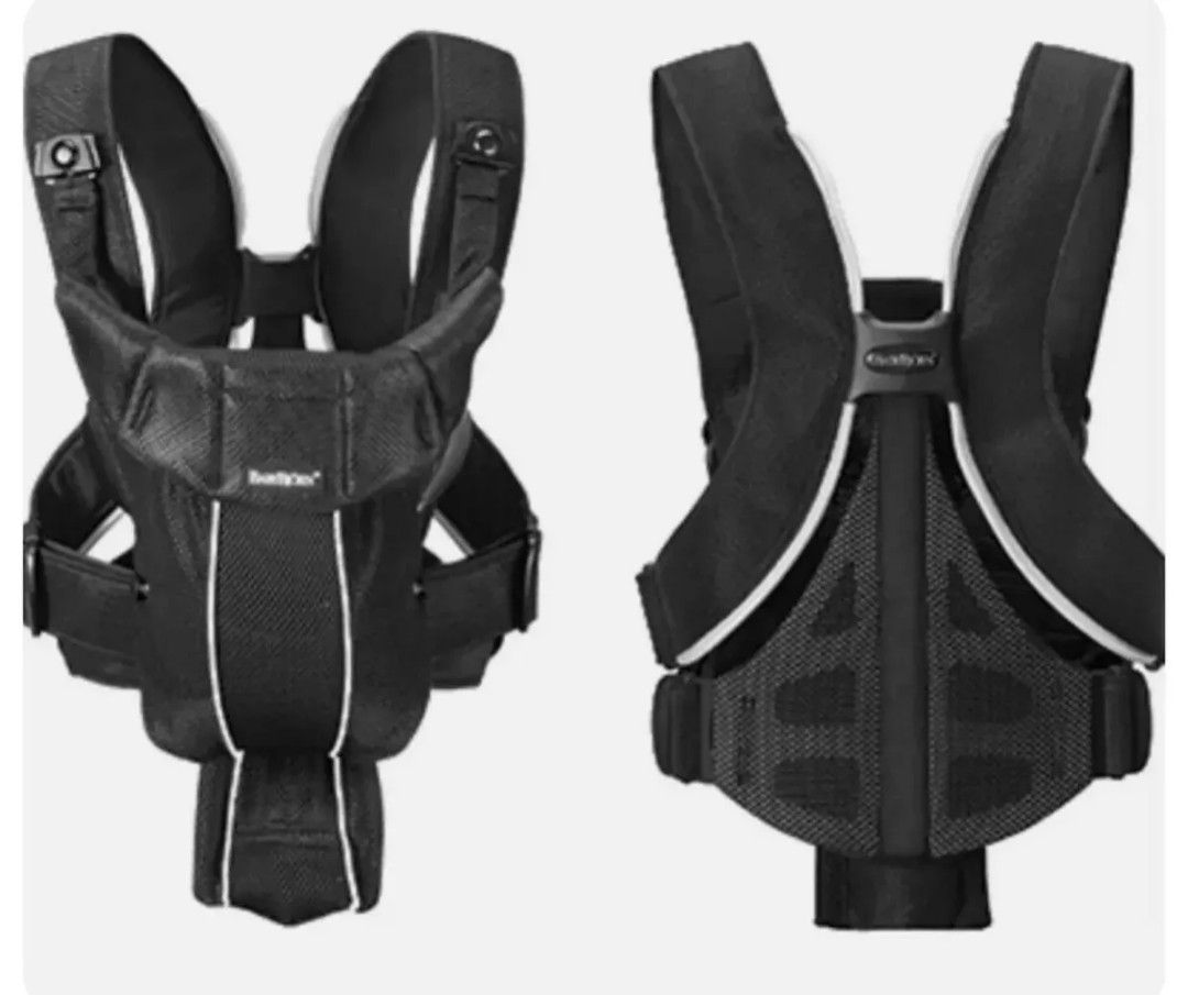 Baby bjorn active top black mesh carrier