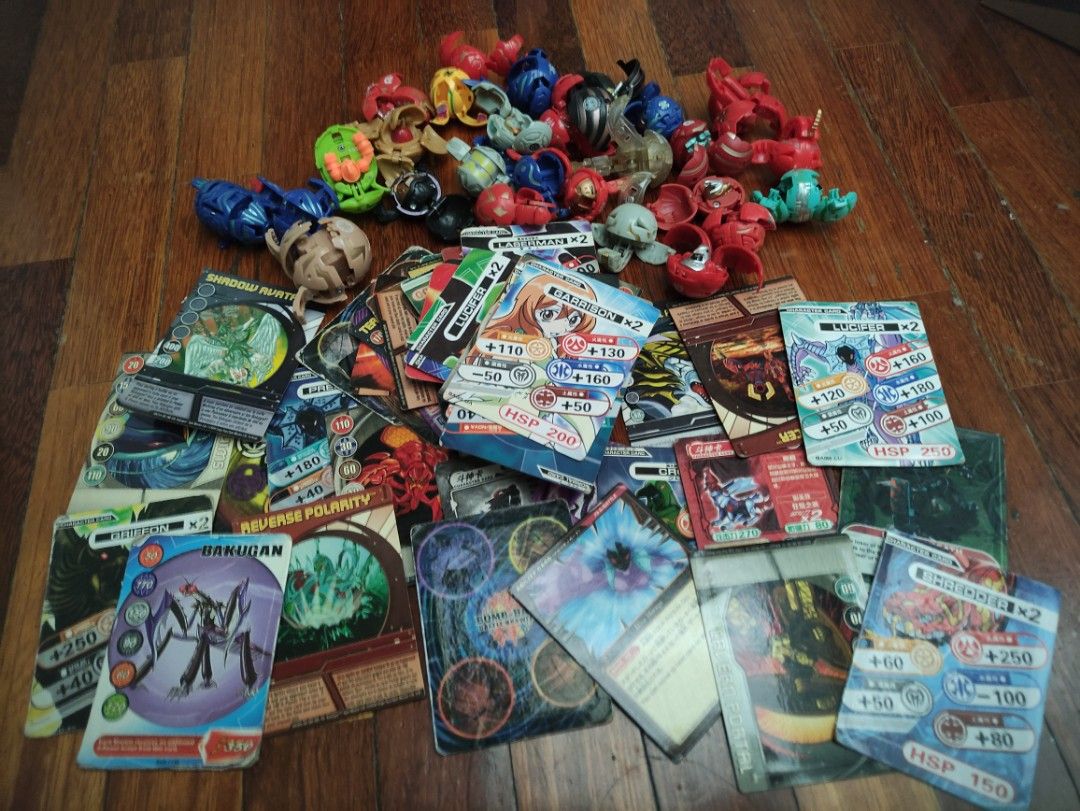 Bakugan toys and best sale cards