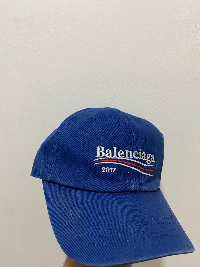 Balenciaga wave cheap logo cap