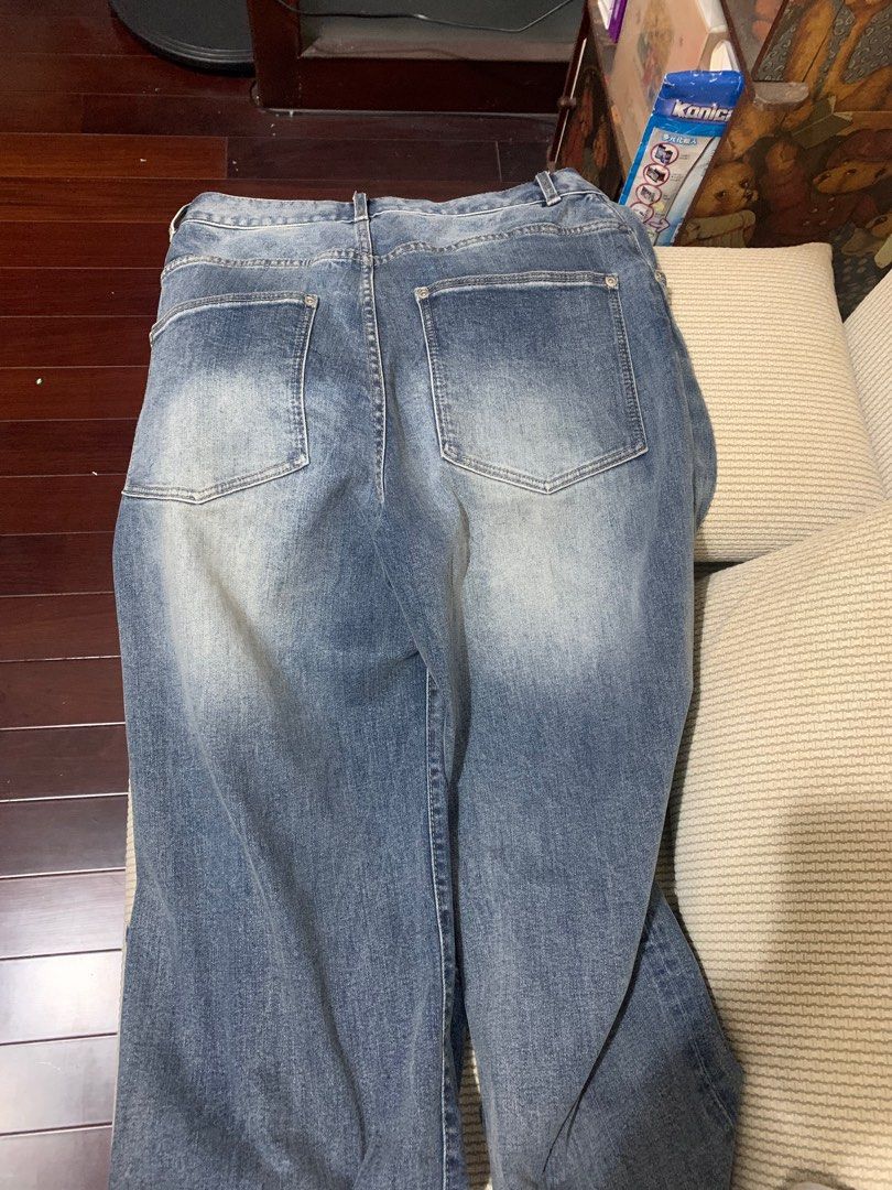 Beams Vaporize wide denim