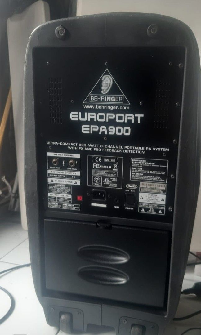 Behringer epa900 sxemasi Behringer epa900 sxemasi