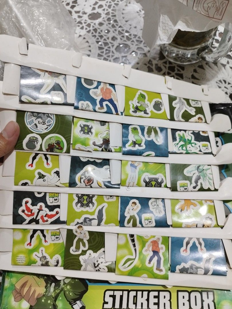Ben 10 stickers (Category: Art & Prints) located in Quezon City. Submitted by rosapage (Listing ID 1282558323, Image 2). Description: unused.