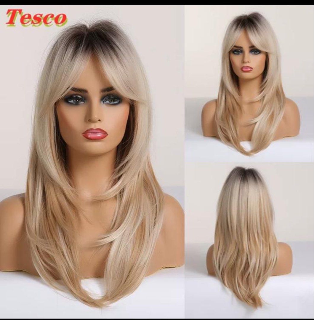 Grey top wig tesco