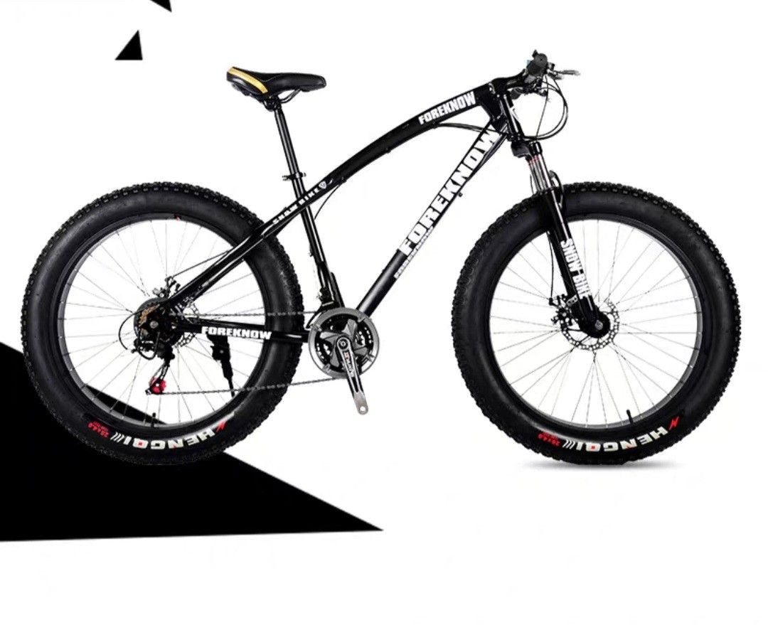 BRAND NEW Foreknow Fat Bike 21 speed Sports Equipment Bicycles Parts Bicycles on Carousell