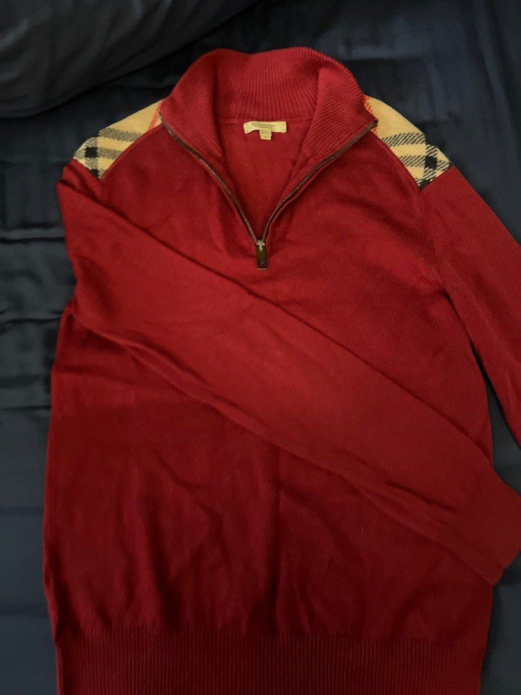 Burberry sweater Men s Fashion Coats Jackets and Outerwear on