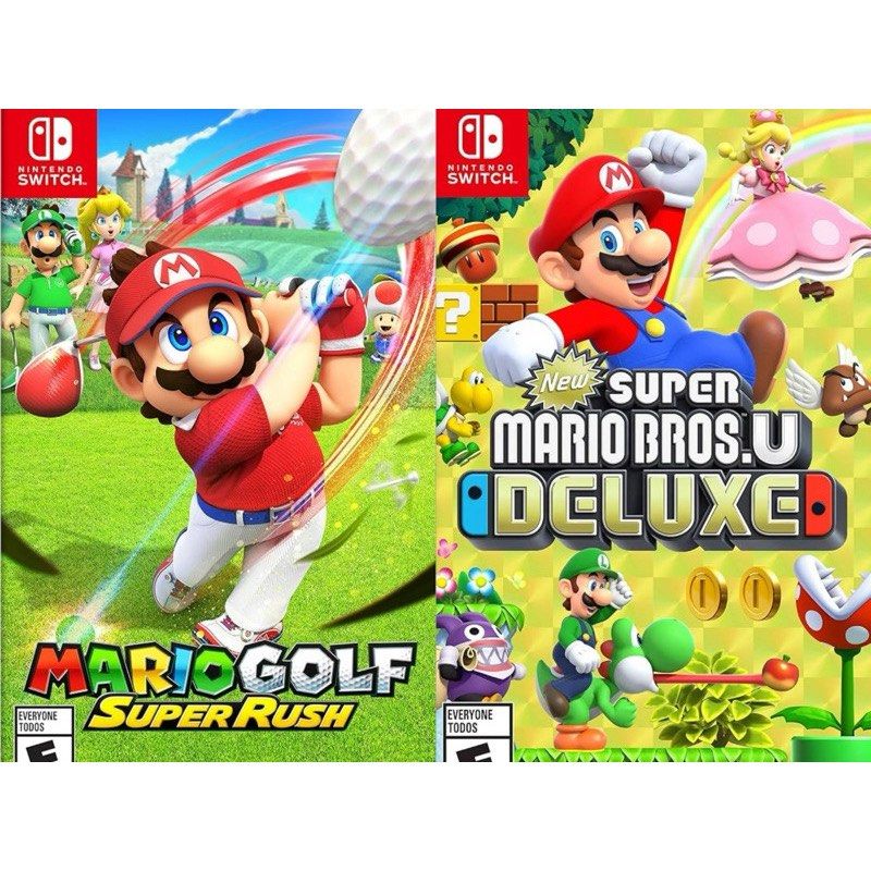 Mario Kart Mario Golf Rush Release Date Nintendo Switch Mario Golf