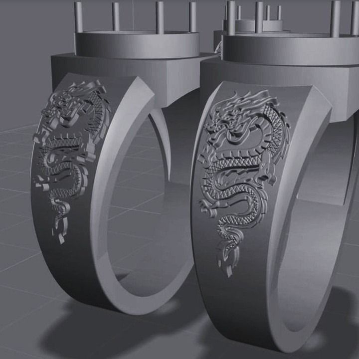 Golden dragon ring new arrivals