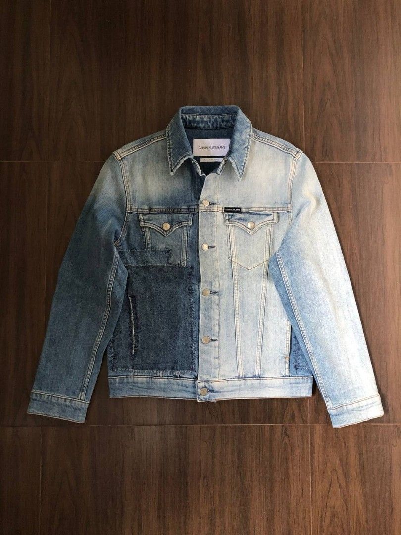Calvin klein patchwork jacket best sale