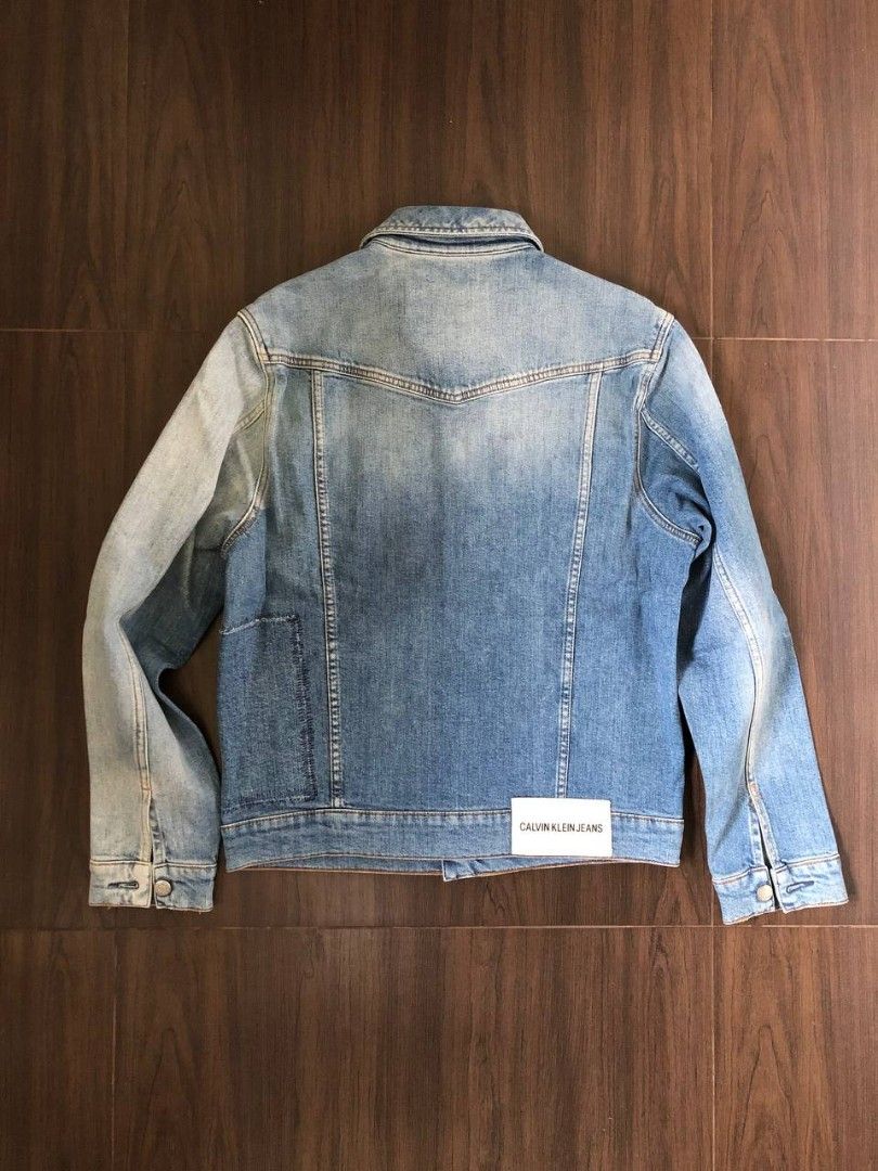 Calvin klein patchwork jacket sales