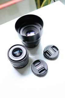 CANON EF 50mm F/1.8 and CANON EF-M 15mm-45mm f/3.5-6.3  for Sale
