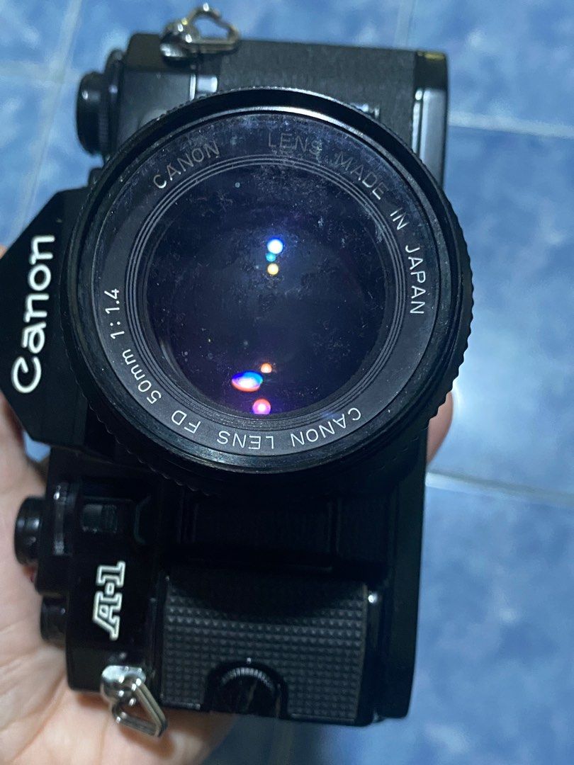 ○高精度な露出計内蔵【大幅値下げ】Canon A-1 + Lens FD 50mm 1:1.4