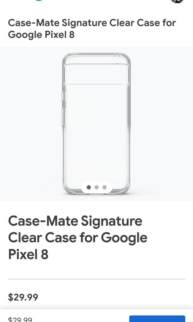 Signature Clear - Pixel 8