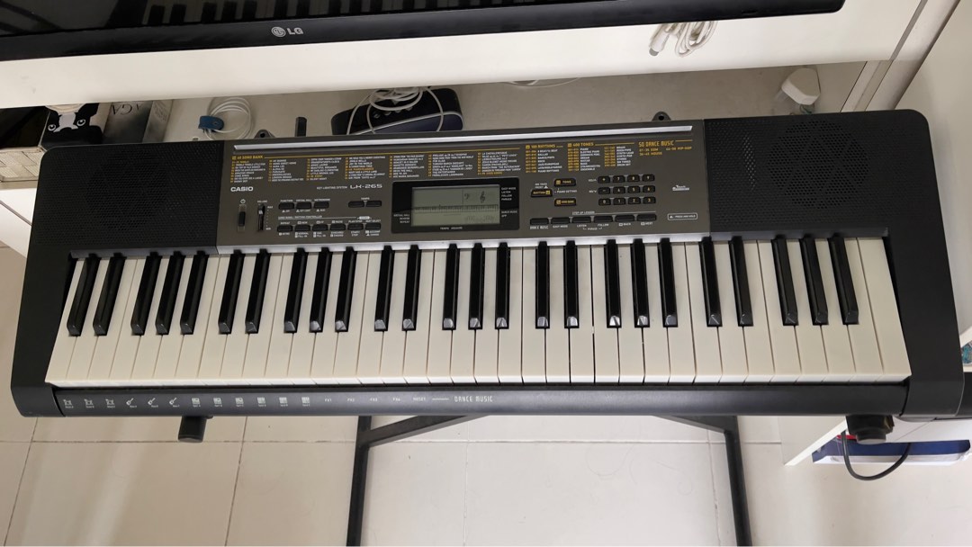 Casio lk 265 headphone jack clearance