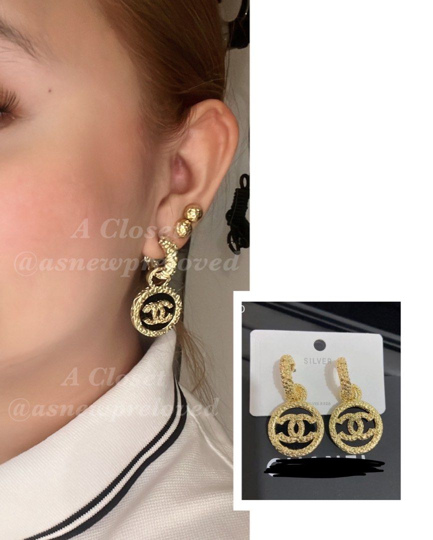 Cc fashion hot sale earrings