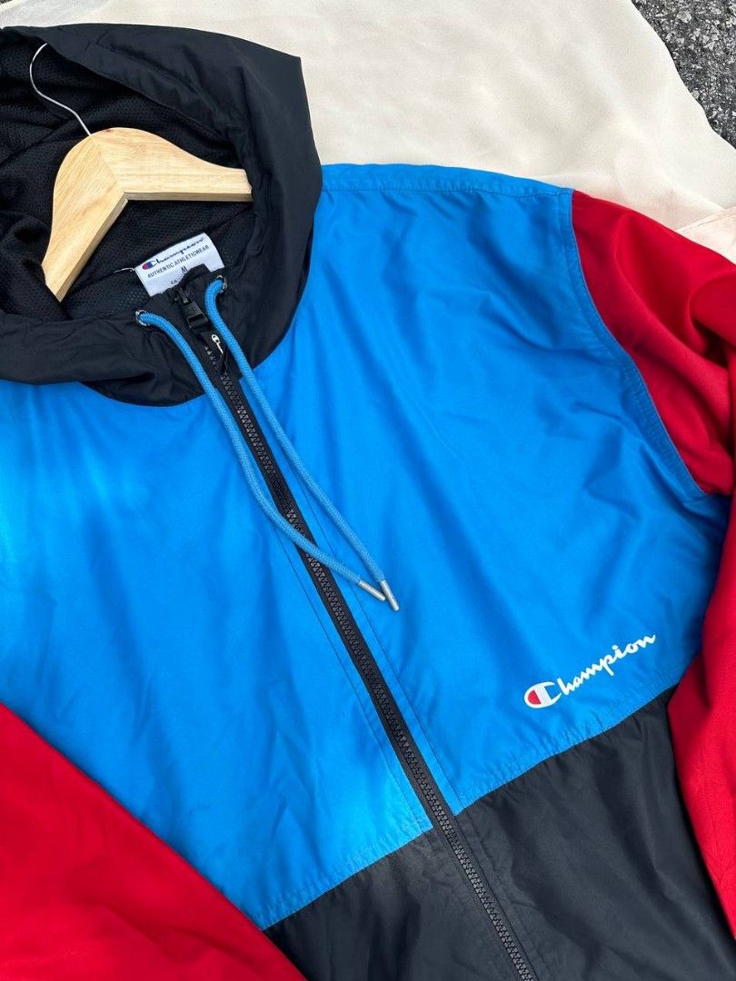 Red and online blue champion windbreaker