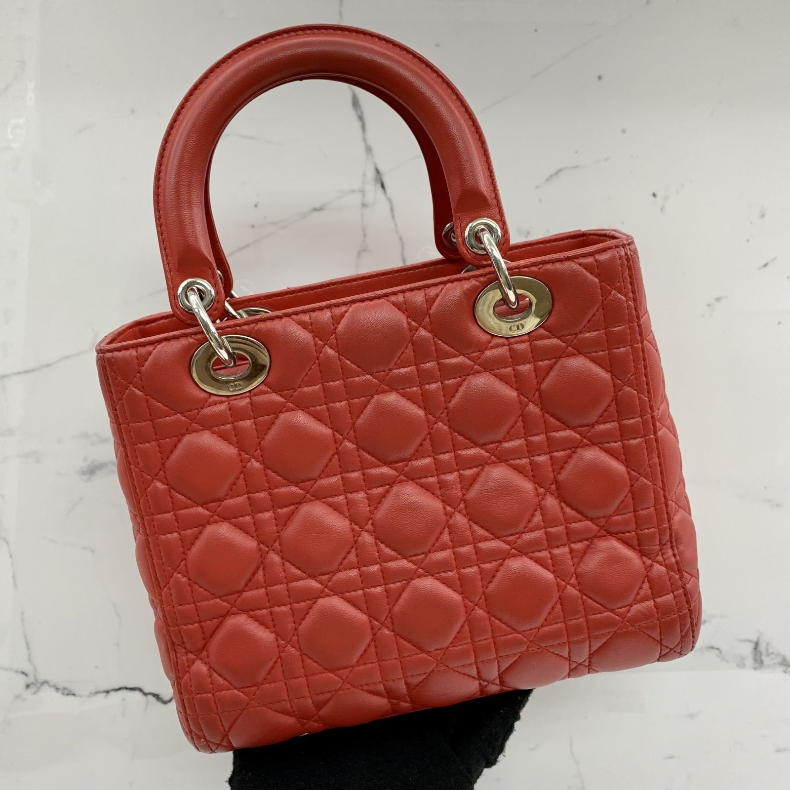 Christian dior red bag on sale