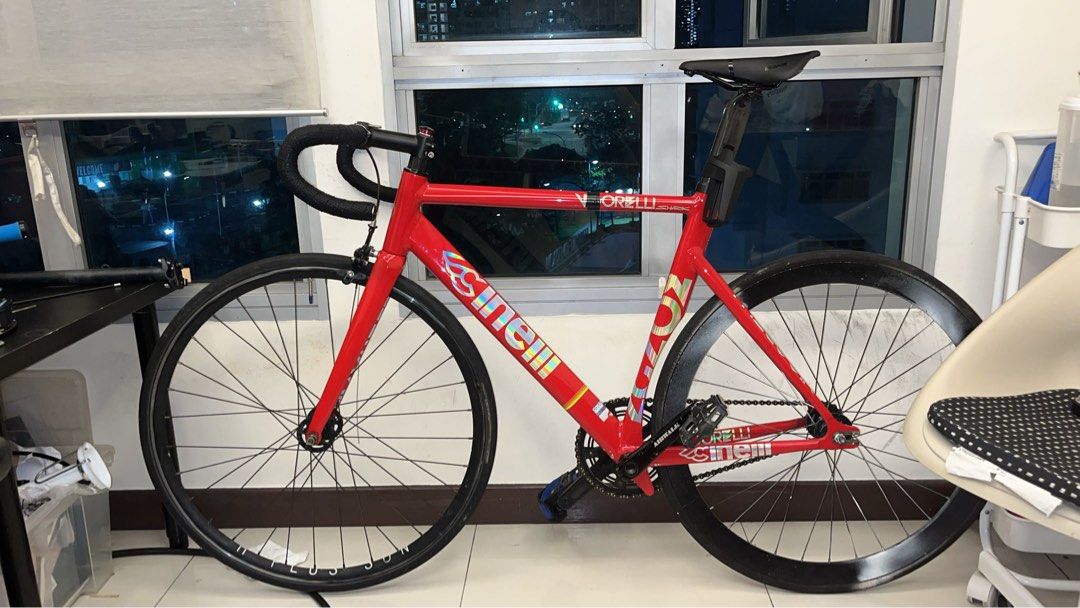 cinelli vigorelli shark red wtt wts