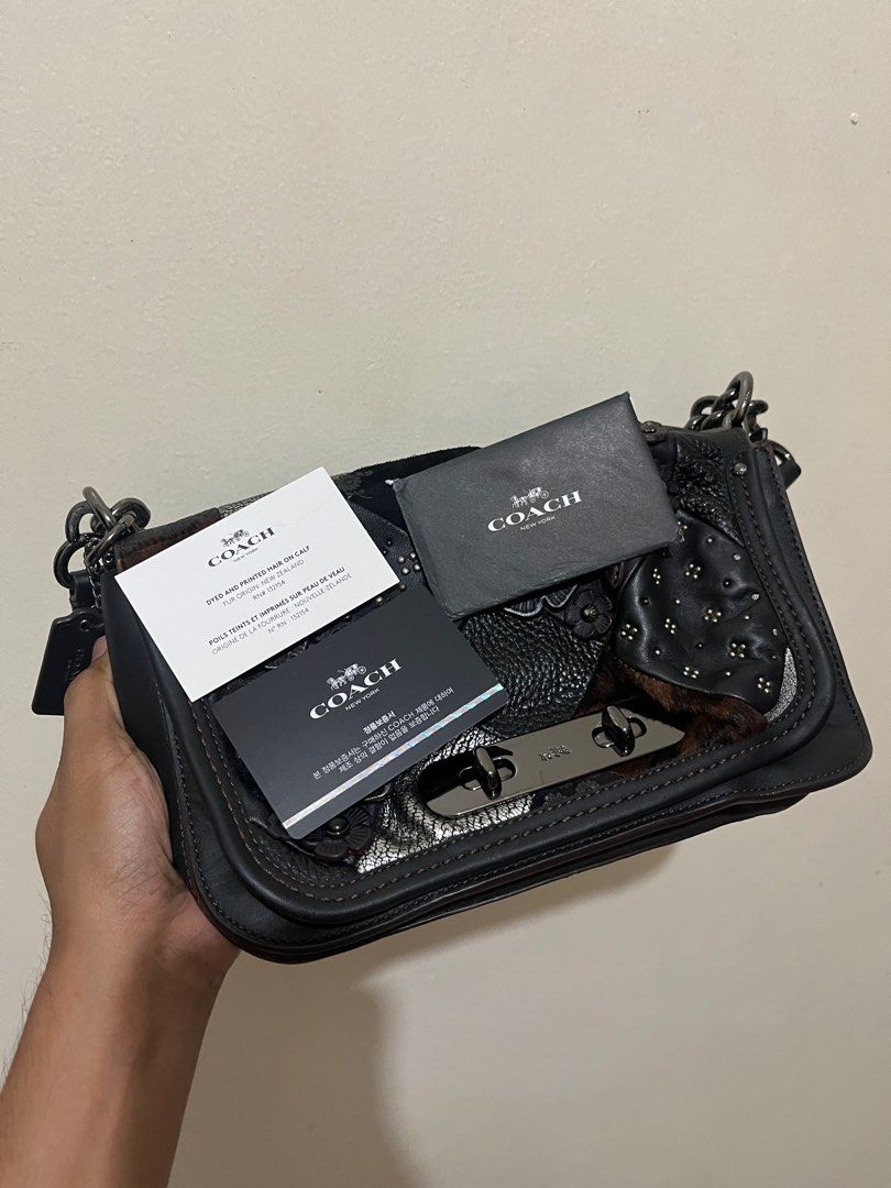 Coach Swagger Shoulder Crossbody willow floral appliques Luxury Bags Wallets on Carousell