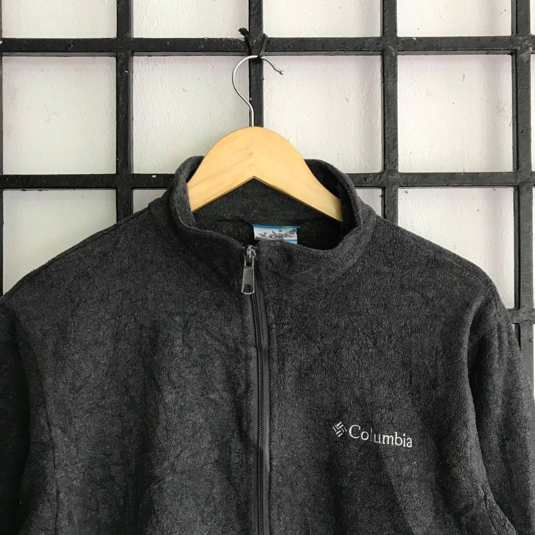 Colombia fleece zipper jacket, Men's Fashion, Coats, Jackets and Outerwear  on Carousell