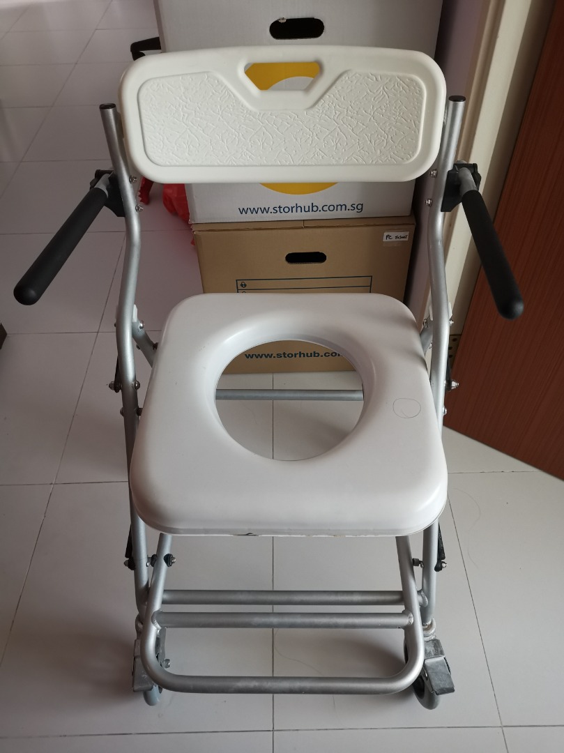 Commode leg rest sales