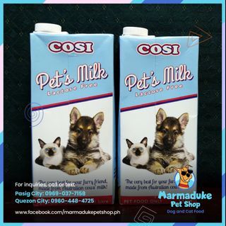 Cosi Pet's Milk