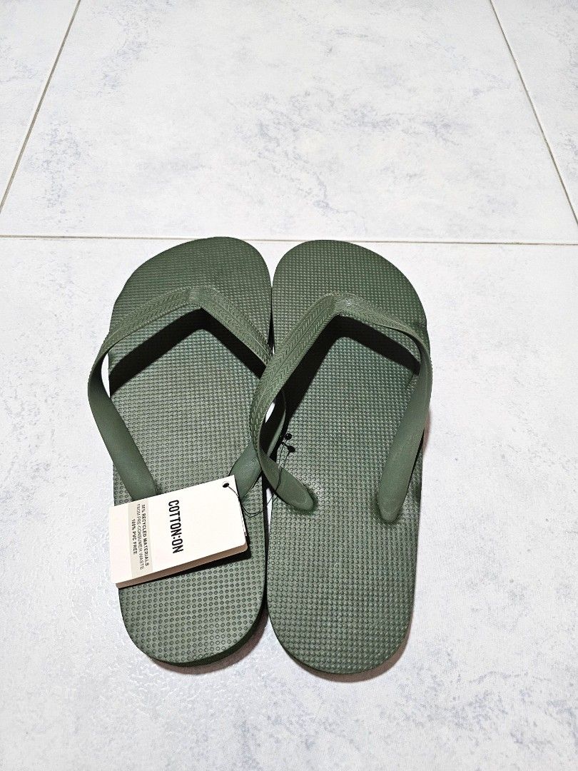 Mens green hotsell slippers