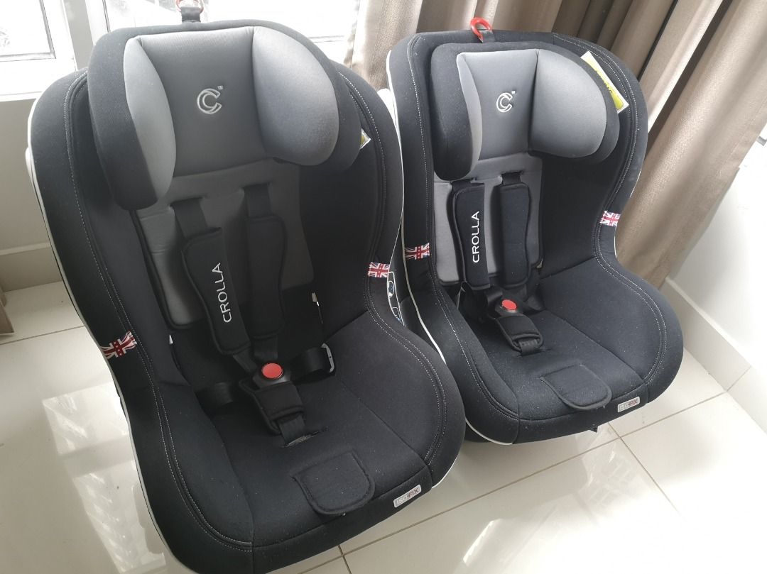 2 Units Crolla S Isofix 360 Rotating Car Seats
