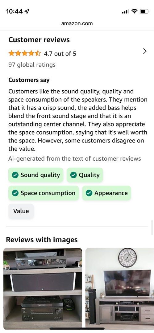 Definitive outlet technology warranty