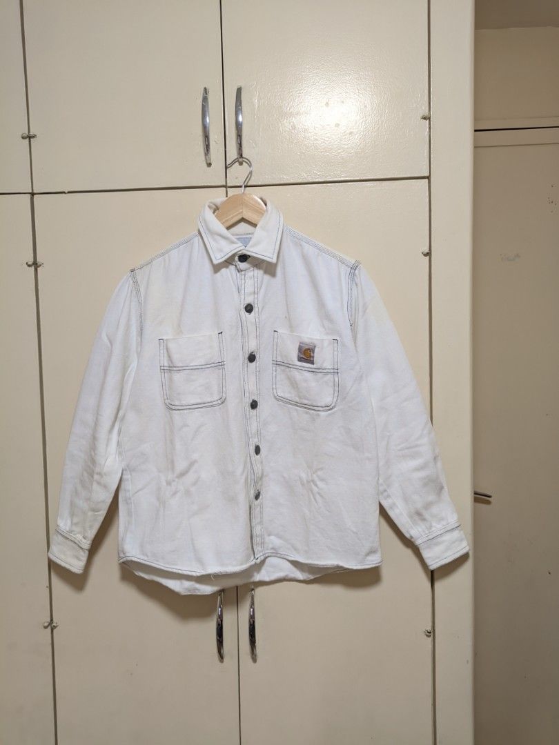 Carhartt chalk shirt jacket 2025